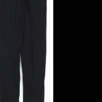 Womens UK Size XS adidas  Carrot Black Leggings