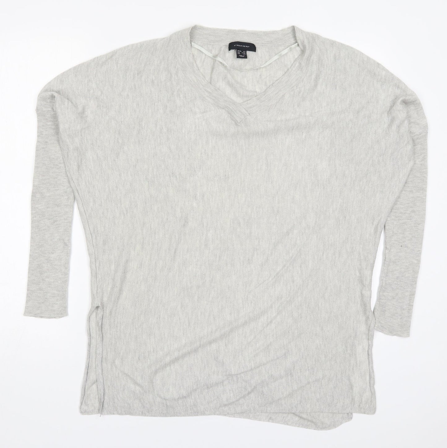 Womens UK Size 6 Atmosphere Grey Pullover Jumper