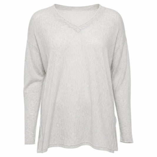 Womens UK Size 6 Atmosphere Grey Pullover Jumper