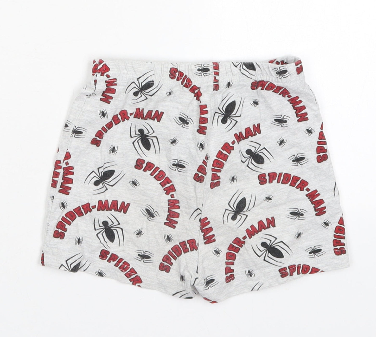 Primark Boys Grey  Cotton Sweat Shorts Size 2-3 Years  Regular  - Spiderman Pyjama Pants