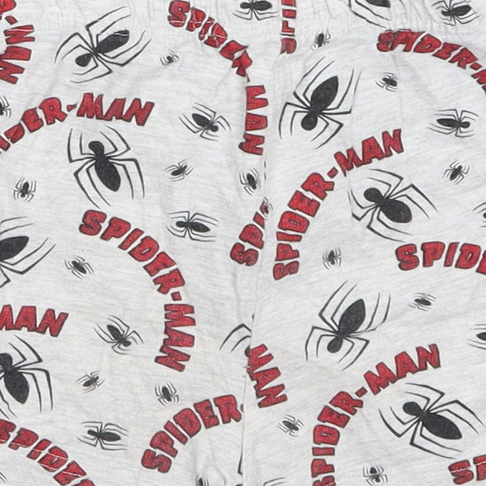 Primark Boys Grey  Cotton Sweat Shorts Size 2-3 Years  Regular  - Spiderman Pyjama Pants