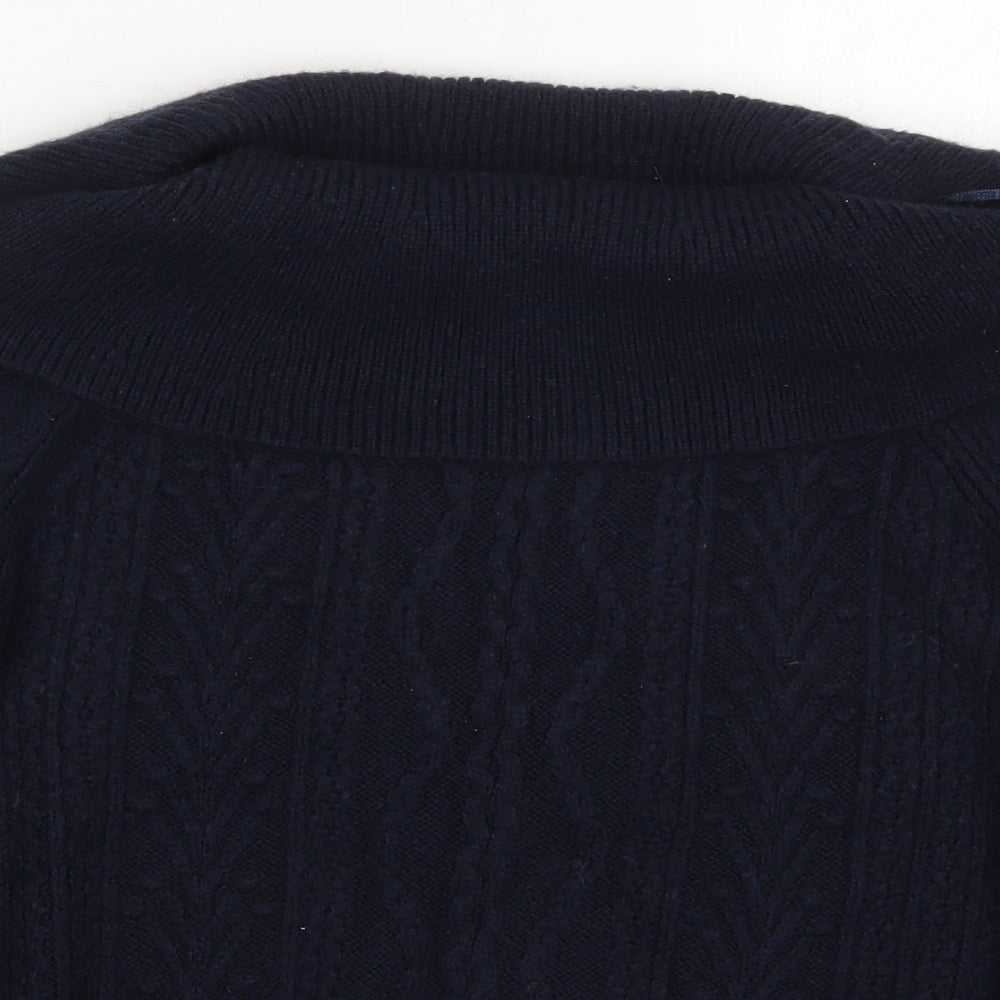 Womens UK Size S NEXT Blue Pullover Jumper