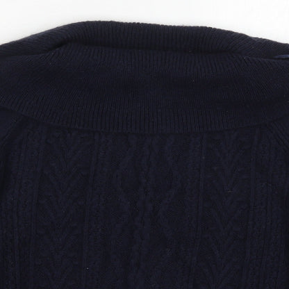 Womens UK Size S NEXT Blue Pullover Jumper