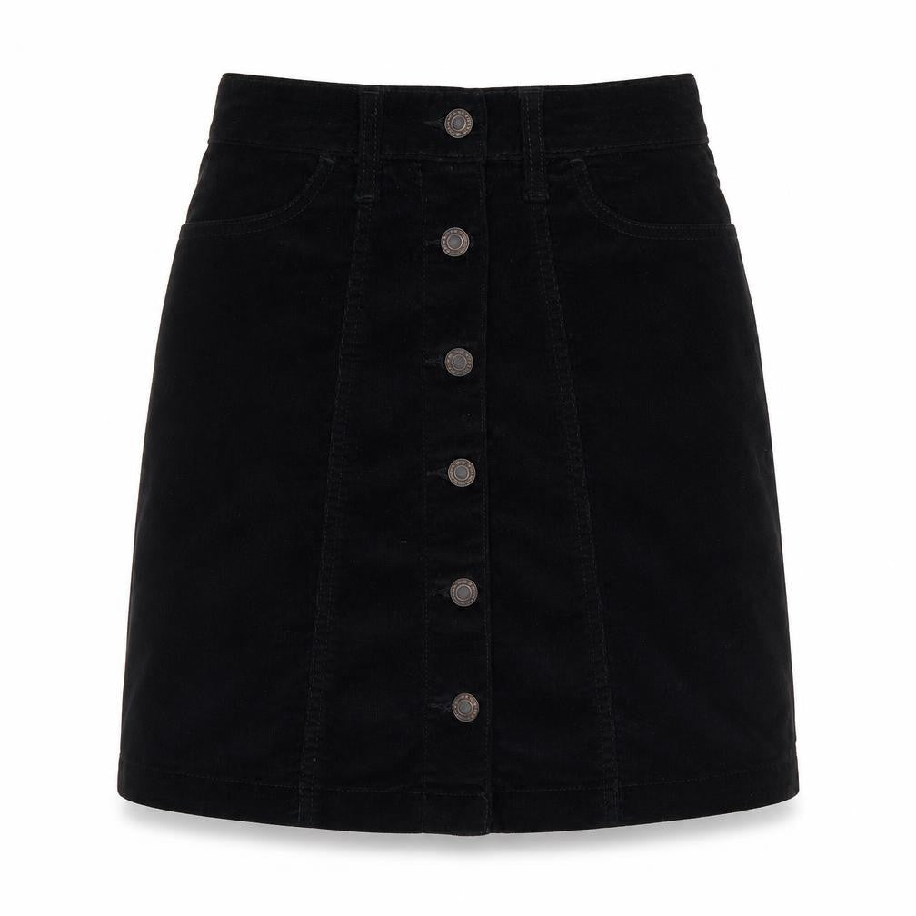 Womens UK Size 6 NEXT A-Line Corduroy Skirt