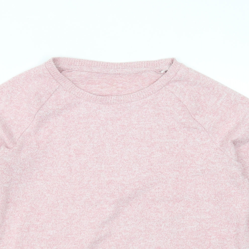 Primark Womens Pink Solid Polyester Top Pyjama Top Size XS