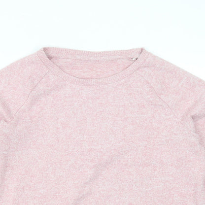 Primark Womens Pink Solid Polyester Top Pyjama Top Size XS