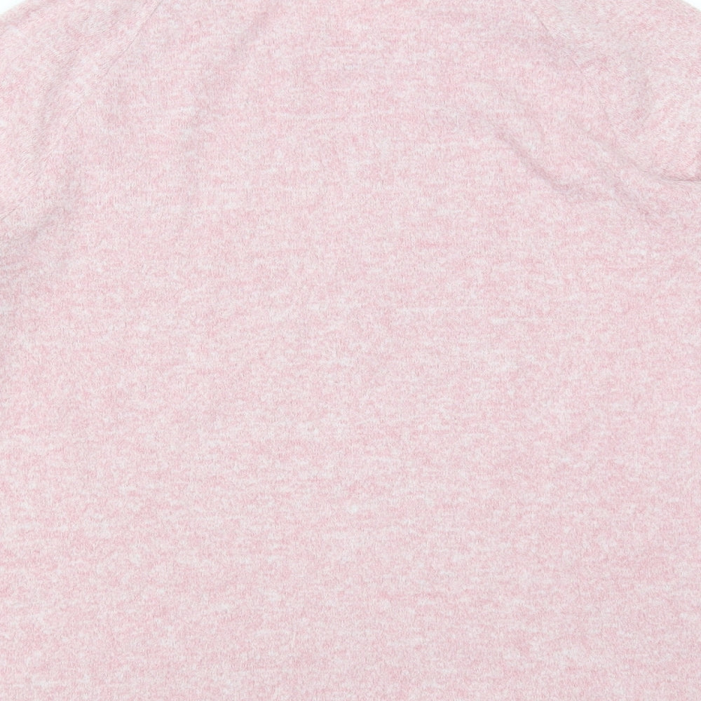 Primark Womens Pink Solid Polyester Top Pyjama Top Size XS