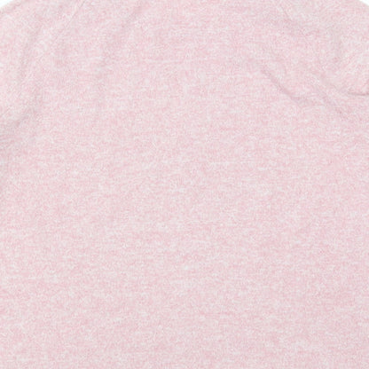 Primark Womens Pink Solid Polyester Top Pyjama Top Size XS