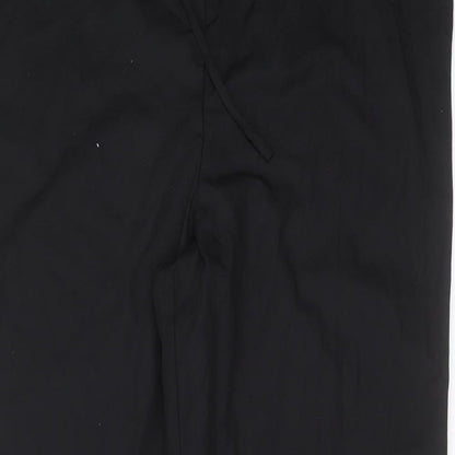 Adar Womens Black  Polyester Trousers  Size 2XL L30 in Regular