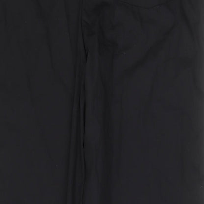 Adar Womens Black  Polyester Trousers  Size 2XL L30 in Regular