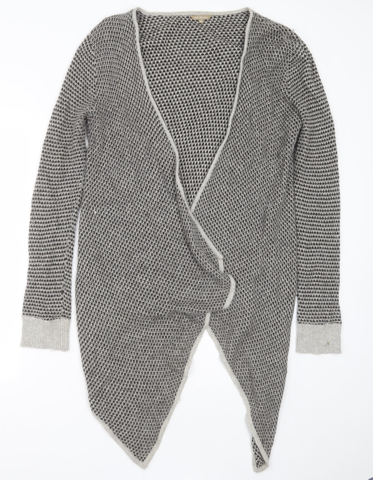 Womens UK Size 14 M&Co Grey Cardigan Jumper