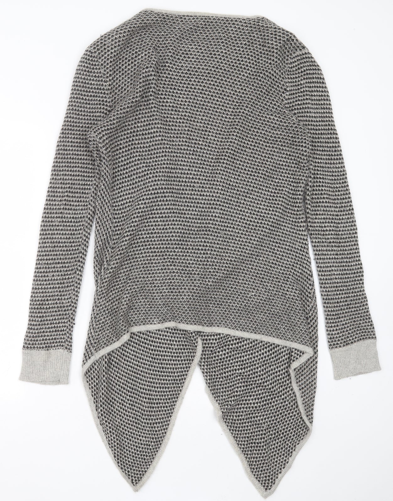 Womens UK Size 14 M&Co Grey Cardigan Jumper