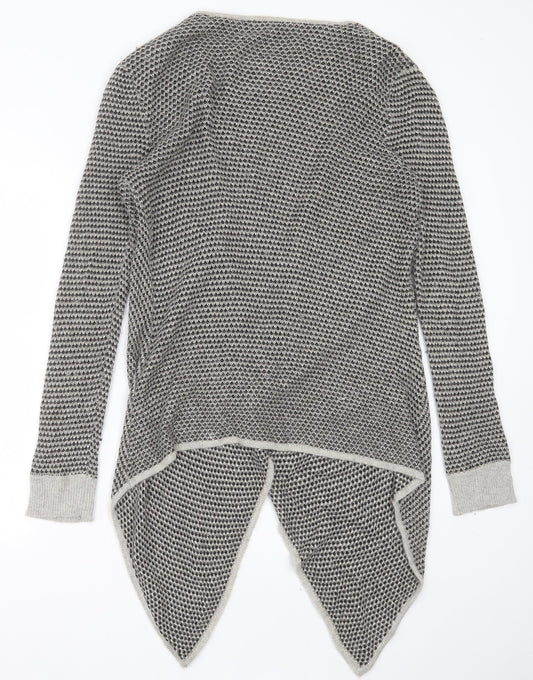 Womens UK Size 14 M&Co Grey Cardigan Jumper