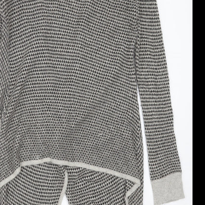 Womens UK Size 14 M&Co Grey Cardigan Jumper
