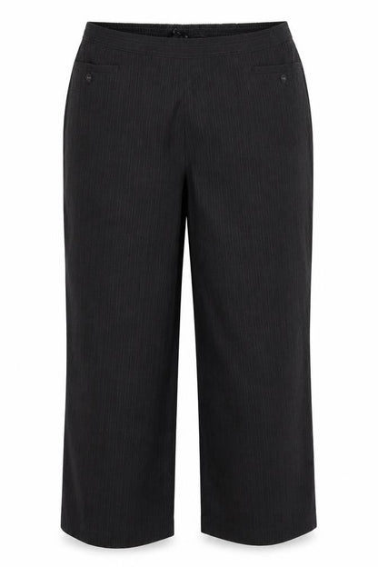 Bonmarché Womens Grey Polyester Trousers Size 22 L28 in Regular