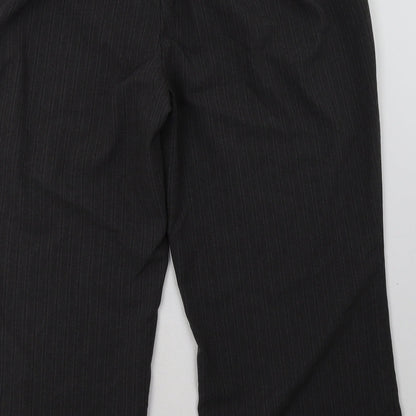 BM Womens Grey  Polyester Trousers  Size 22 L28 in Regular