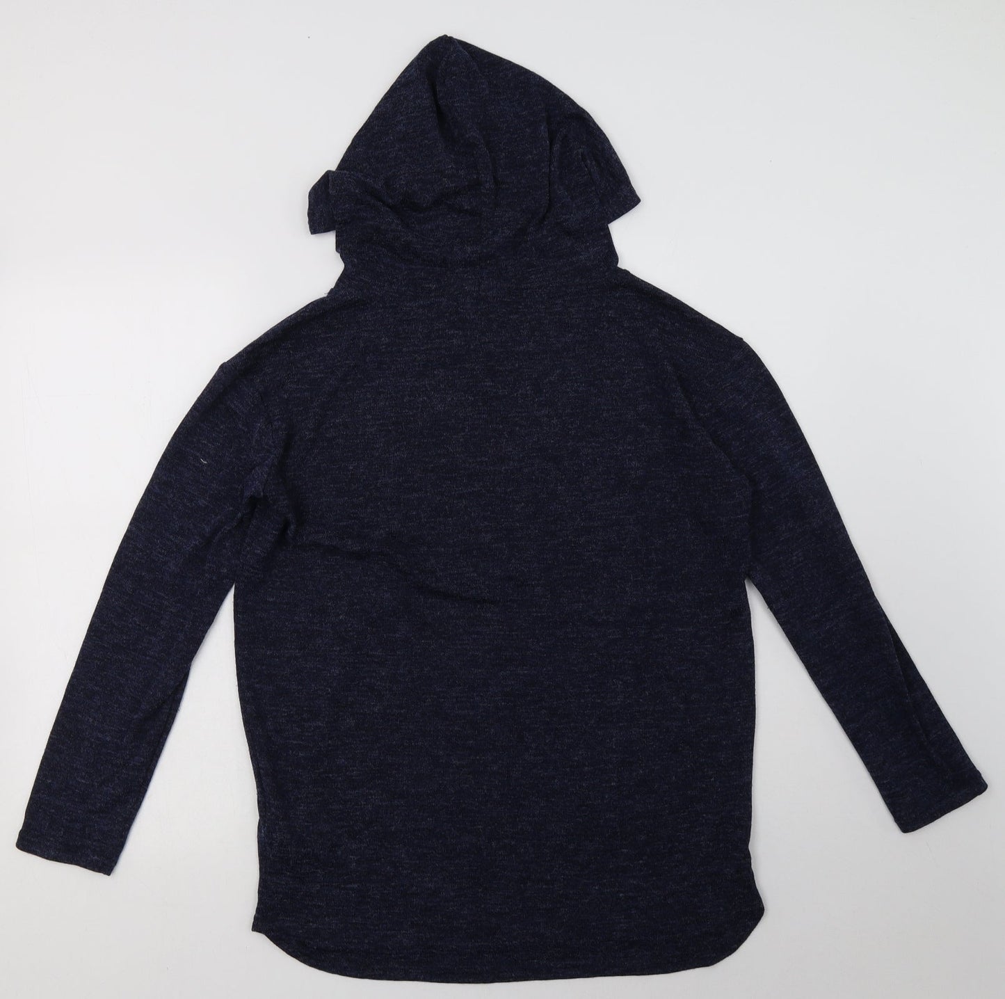 Mens UK Size S Cotton On Blue Pullover Hoodie