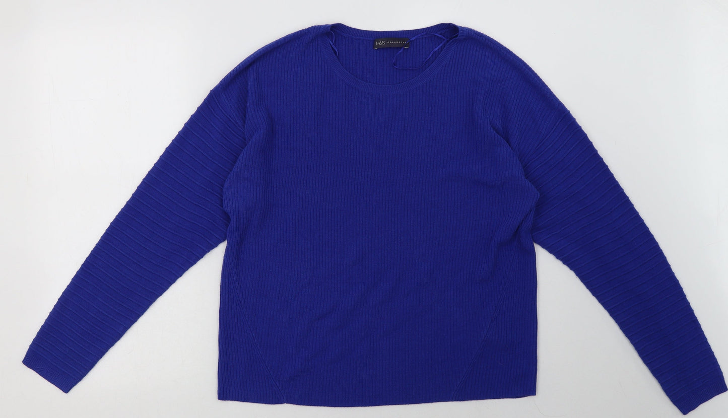 Womens UK Size 18 Marks and Spencer Beige Pullover Sweatshirt