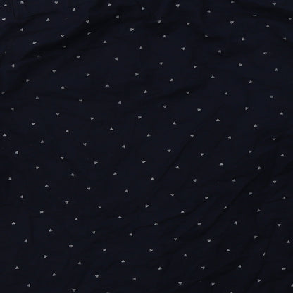 Mens UK Size L NEXT Blue  Button-Up Long Sleeve Casual Shirt
