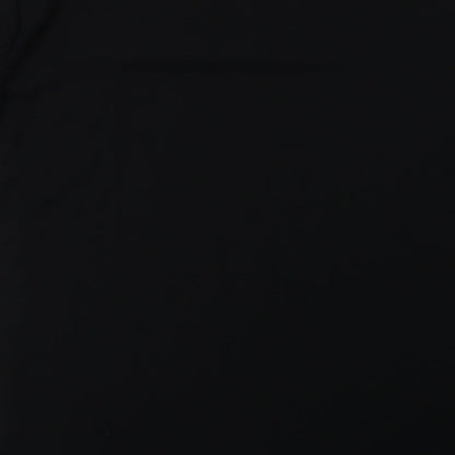 SheIn Womens Black  Polyester A-Line  Size M  Boat Neck Pullover