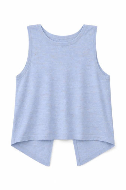 Womens UK Size 6 River Island Blue Basic Tank
