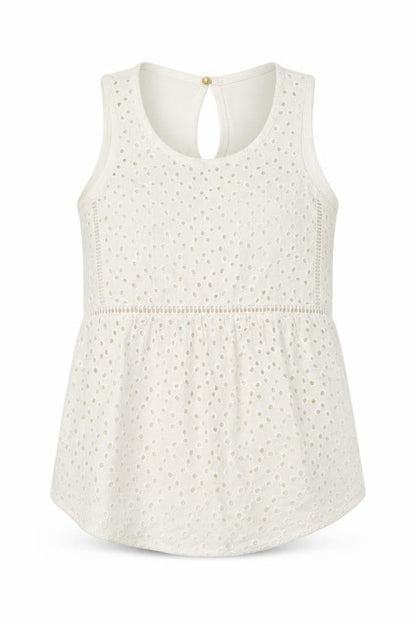Womens UK Size S NEXT Ivory Basic Tank