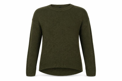 Womens UK Size M New Look Green Pullover Jumper