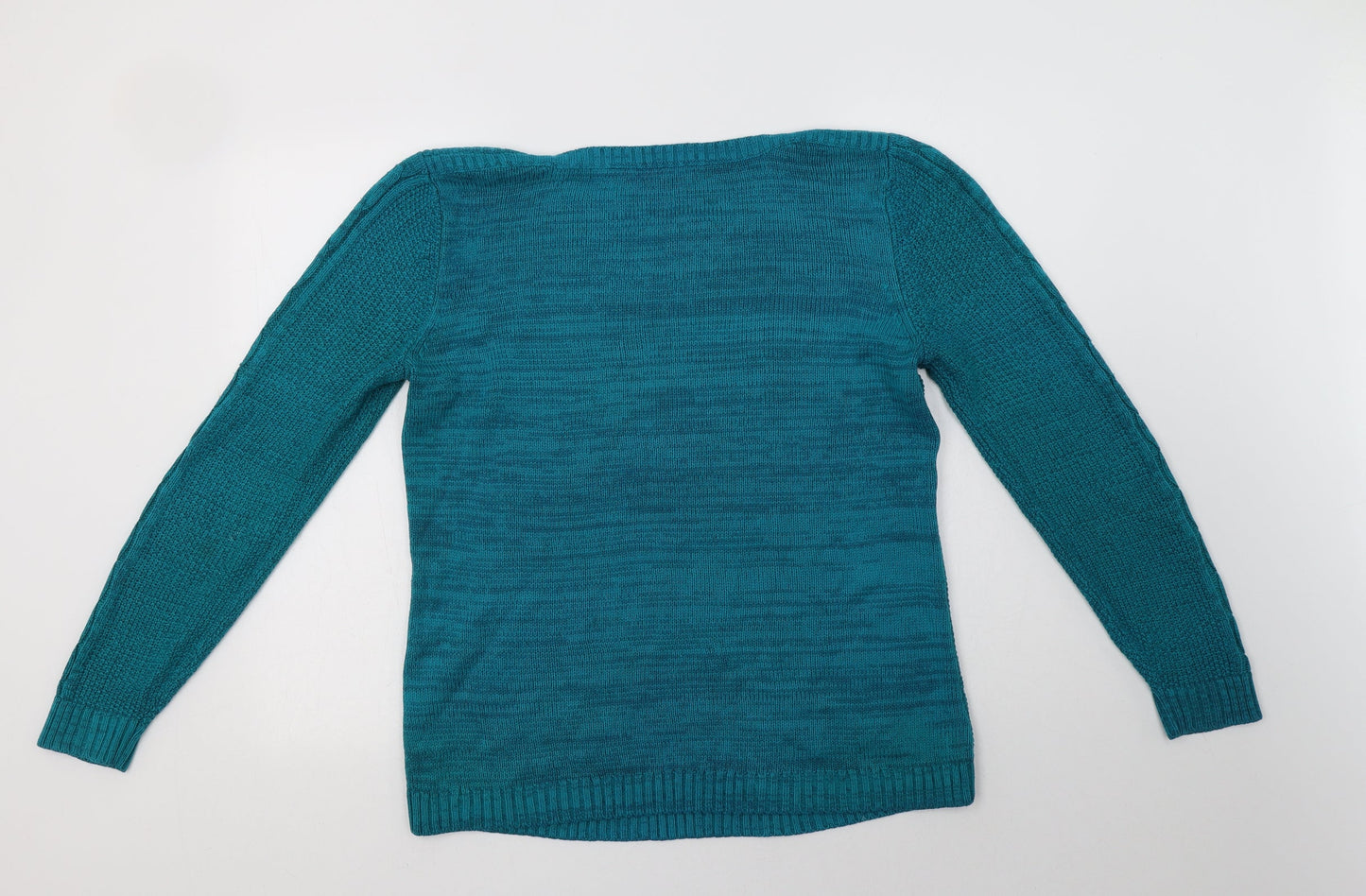 Womens UK Size S BM Collection Green Pullover Jumper