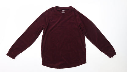 Primark Womens Purple Roll Neck  Polyester Pullover Jumper Size XS   - Loungewear