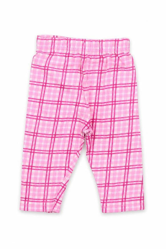 NEXT Girls Pink Plaid   Pyjama Pants Size 3-6 Months