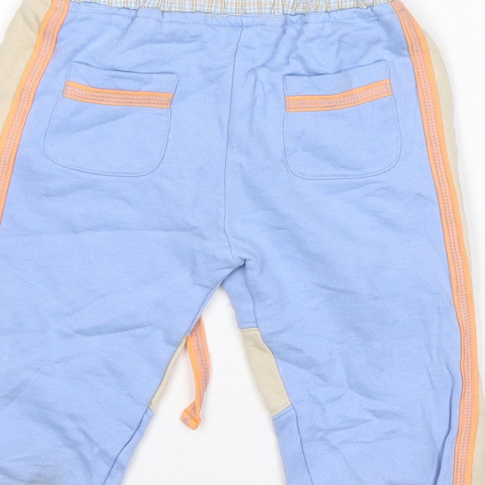 Dani  Boys Multicoloured  Cotton Sweatpants Trousers Size 12 Months