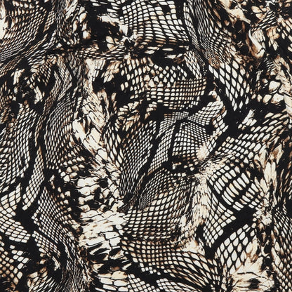 TU Womens Multicoloured Animal Print Viscose A-Line  Size 12  Round Neck