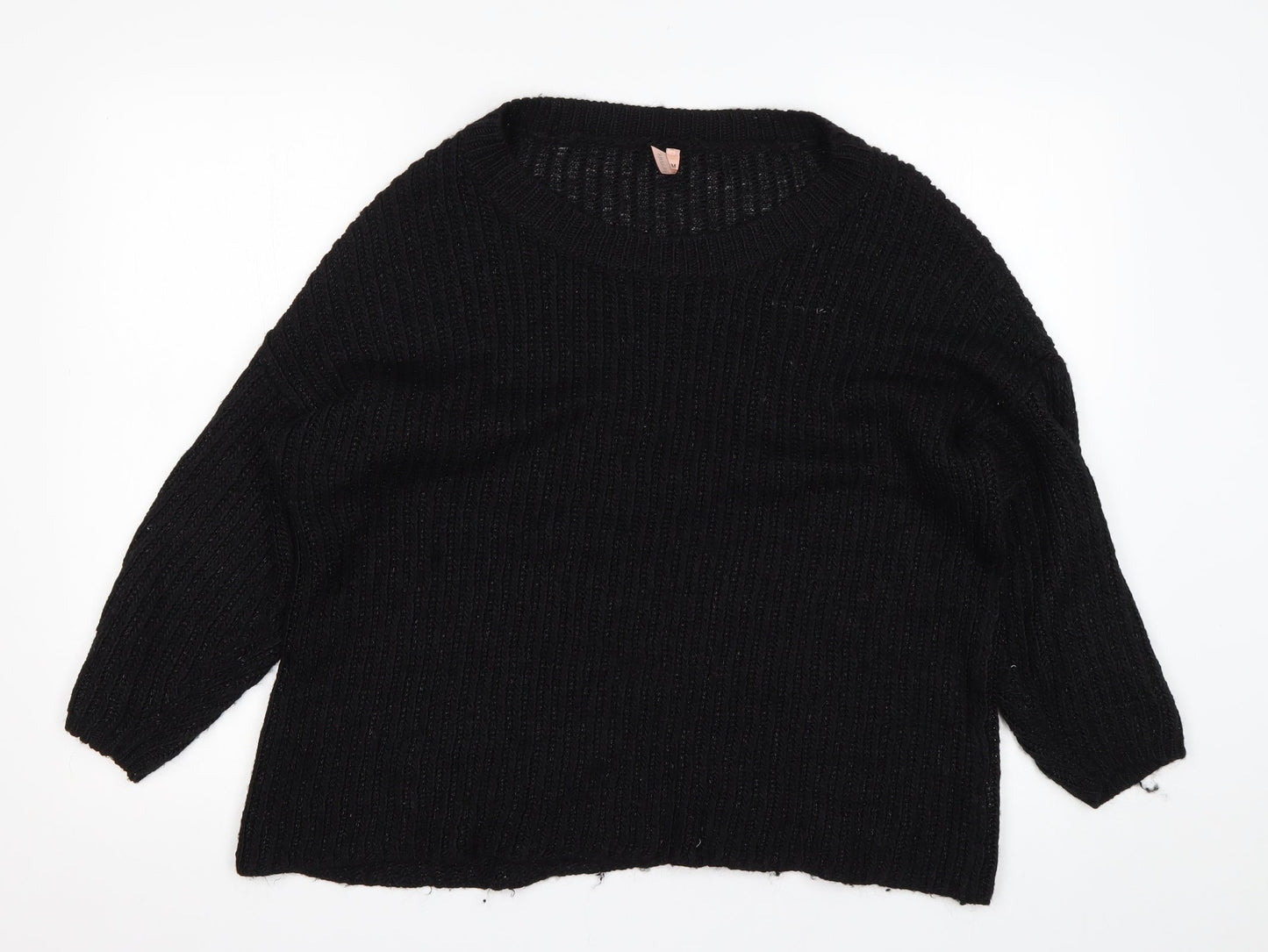 Womens UK Size S Sweewe Black Pullover Jumper