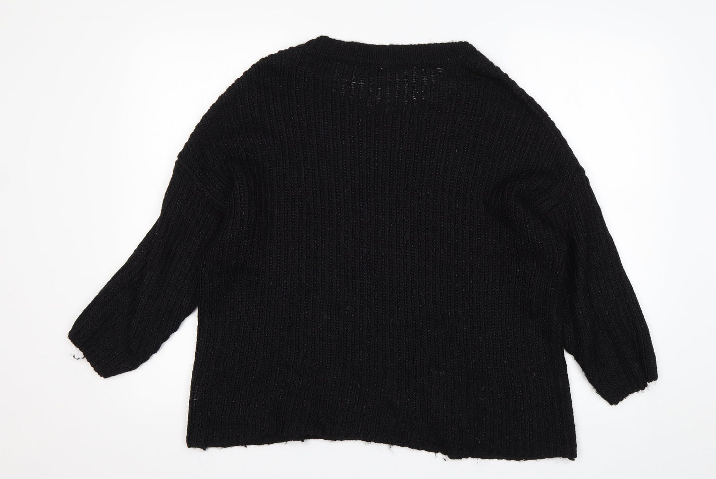 Womens UK Size S Sweewe Black Pullover Jumper