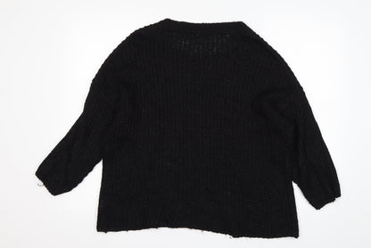Womens UK Size S Sweewe Black Pullover Jumper