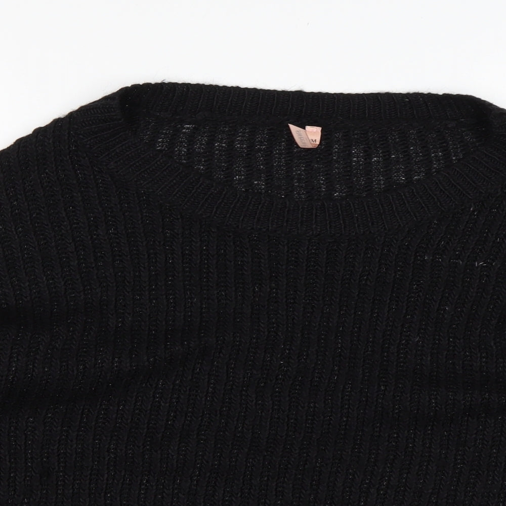 Womens UK Size S Sweewe Black Pullover Jumper