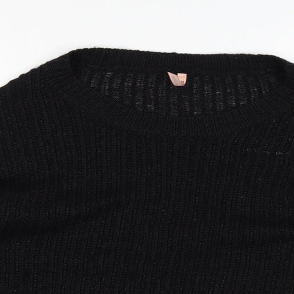 Womens UK Size S Sweewe Black Pullover Jumper