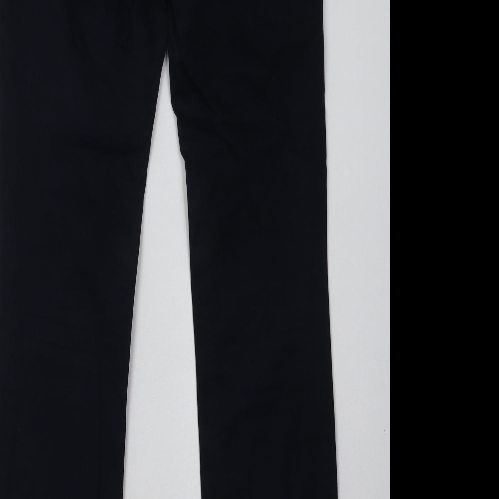 Sud Express Womens Blue  Cotton Straight Jeans Size 8 L32 in Regular Button
