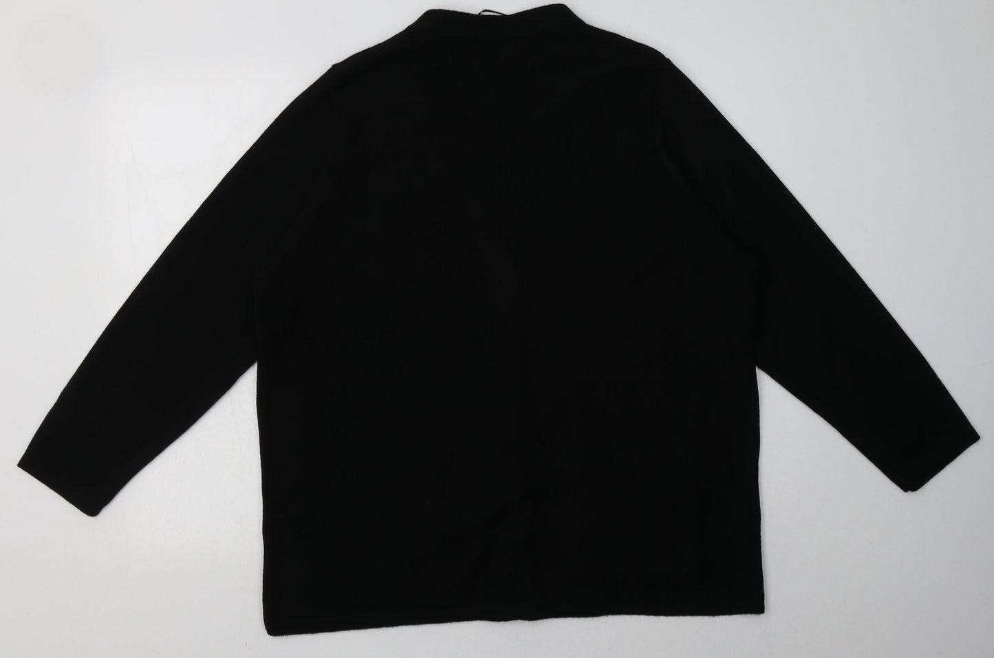 Womens UK Size L BM Collection Black Cardigan Jumper