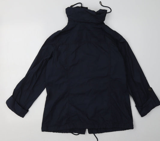 Debenhams Womens Blue   Jacket  Size 12  Zip