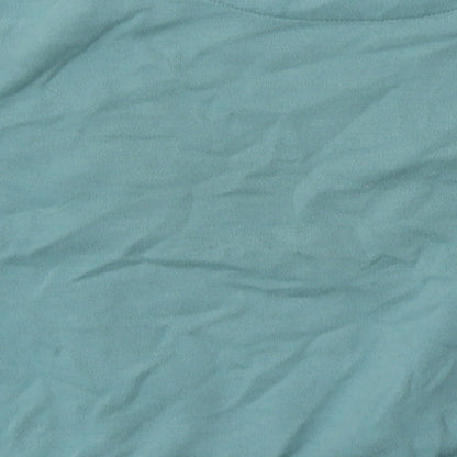 Marks and Spencer Girls Blue  Cotton Basic Casual Size 10-11 Years Crew Neck Pullover - ill do it later