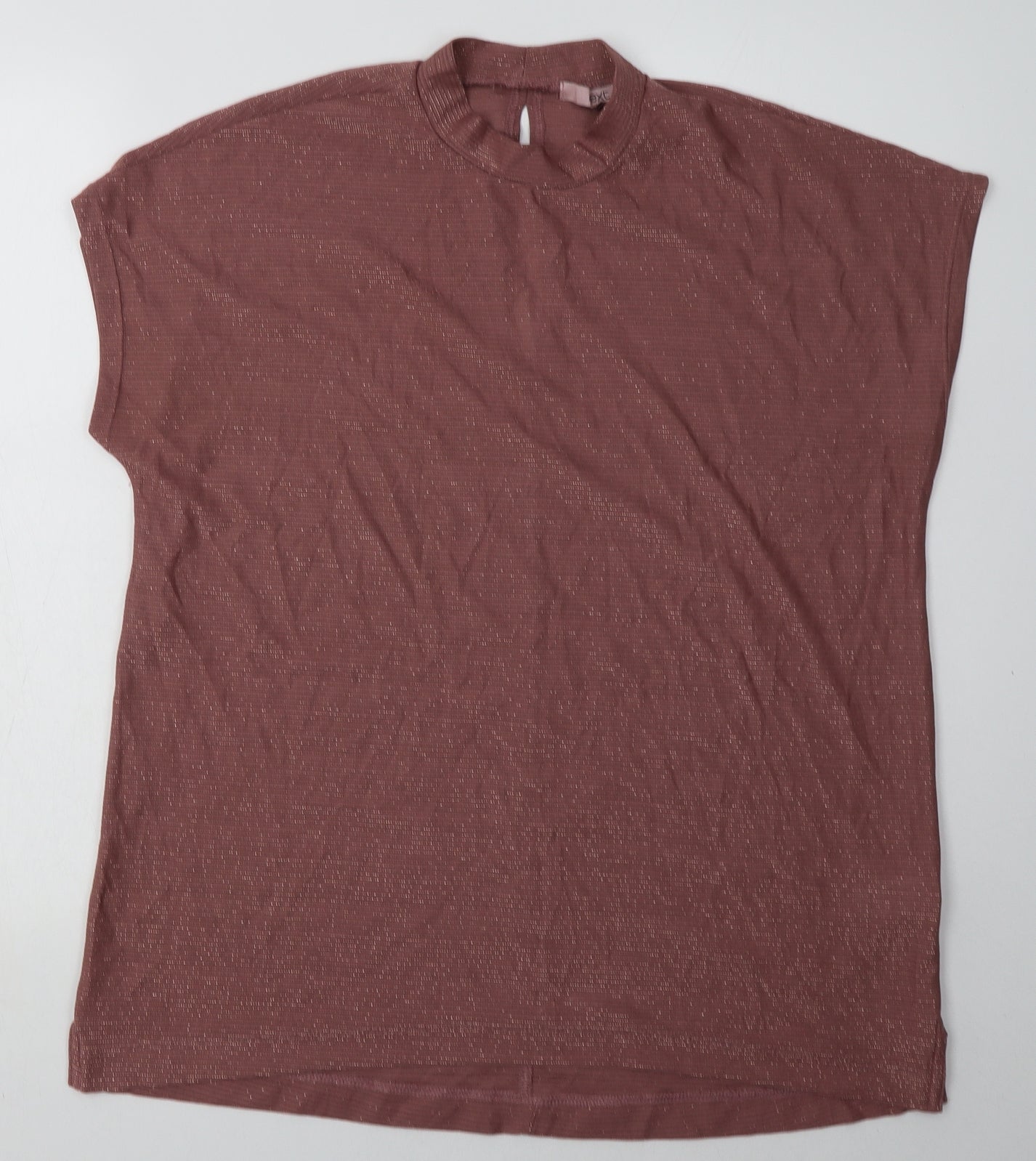 Womens UK Size 16 NEXT Purple Basic T-Shirt