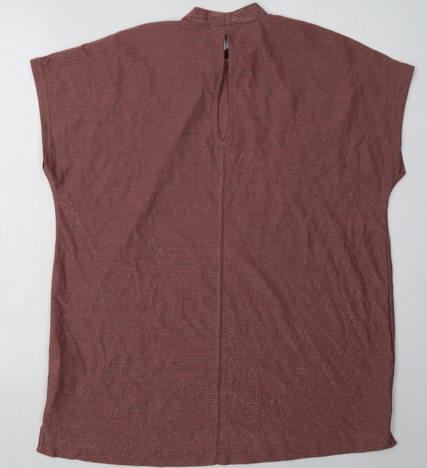 Womens UK Size 16 NEXT Purple Basic T-Shirt