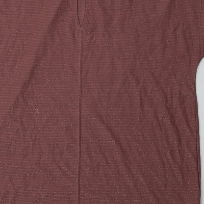 Womens UK Size 16 NEXT Purple Basic T-Shirt