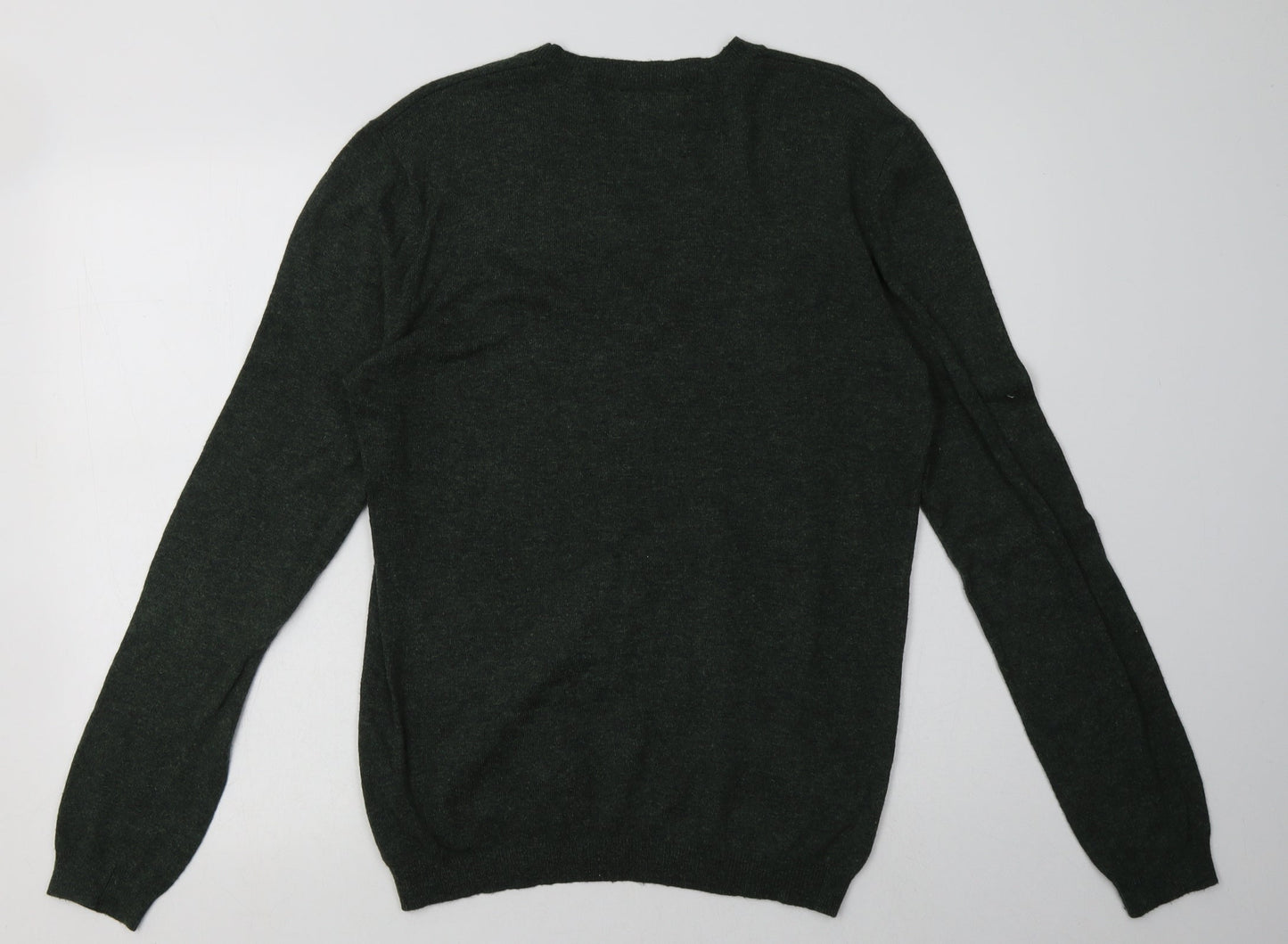 Mens UK Size M ASOS Green Pullover Sweatshirt