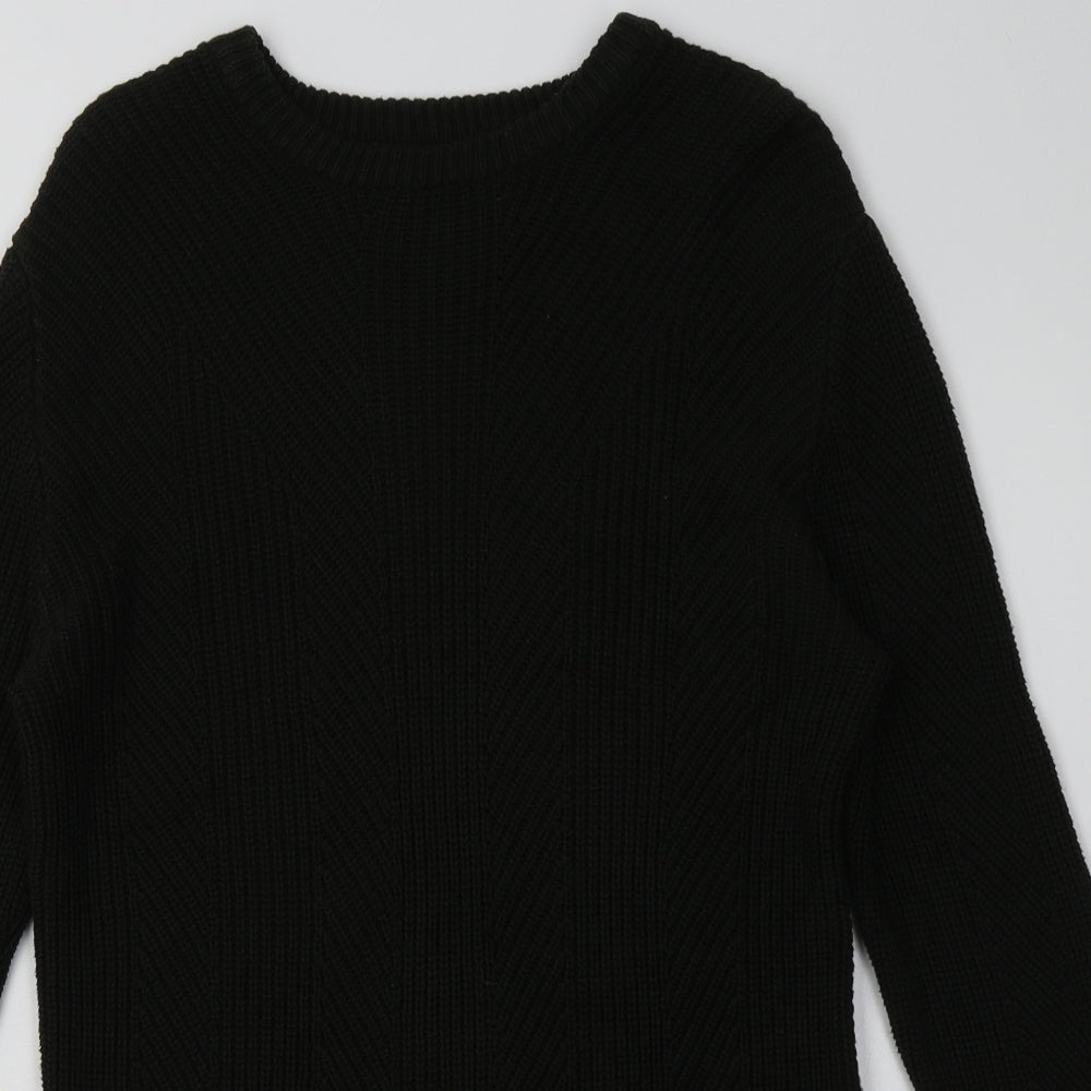 H&M Womens Green  Acrylic Pullover Sweatshirt Size M  Pullover