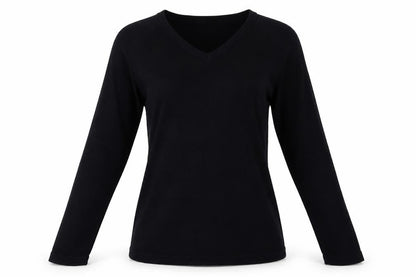 Front view of Ne Sports women’s blue polyester pullover sweatshirt, size UK 12, pullover
