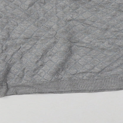 Womens UK Size XS H&M Grey Pullover Sweatshirt