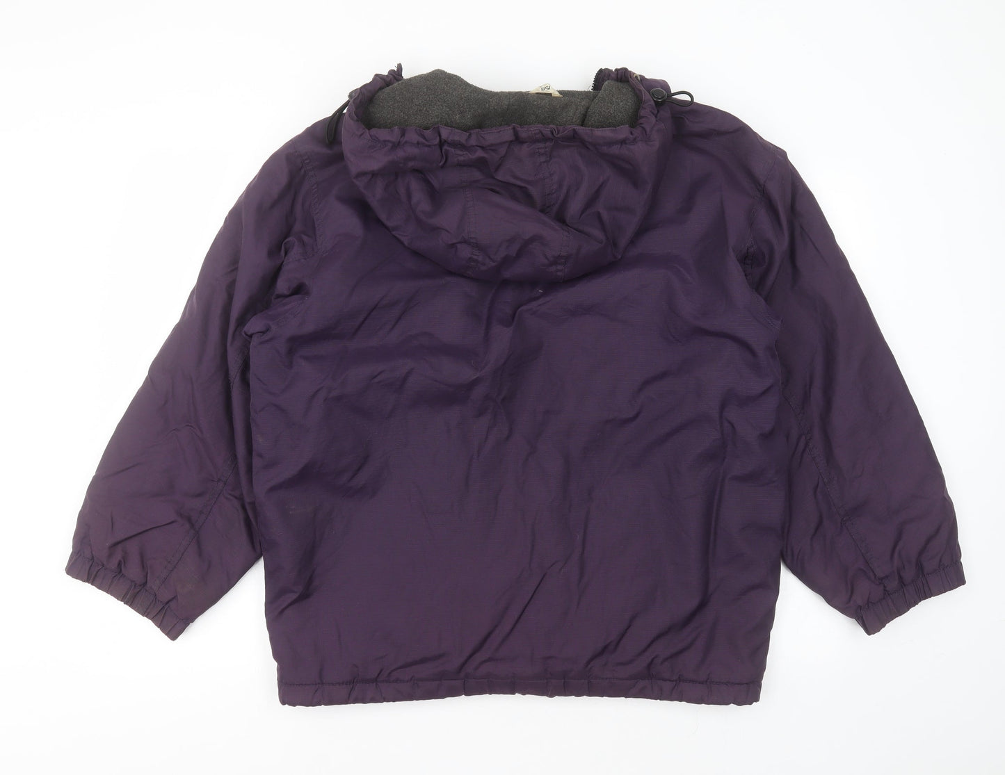 C&A Girls Purple   Jacket Coat Size 13 Years  Zip