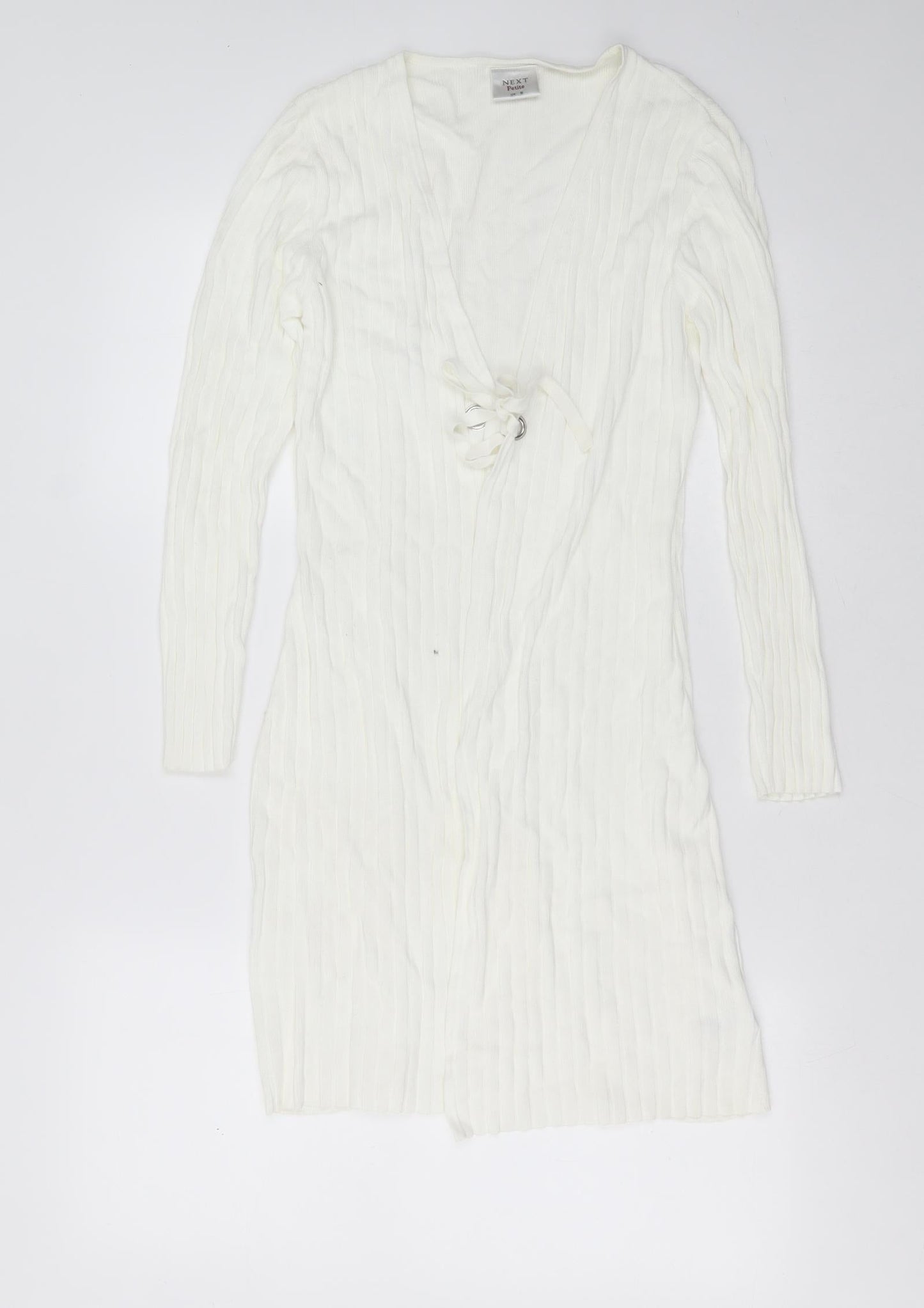Womens UK Size 10 NEXT Ivory Cardigan Jumper